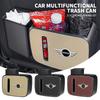 CAH1 For Car Seat Trash Can with Paper Box Pressing Type Trash For Mini Cooper One JCW F54 F55 F56 F57 F60 R50 R52 R53 Car Access