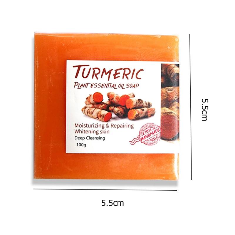 Savon au curcuma Crème au curcuma Blanchissant Correcteur d'acné Taches brunes Plus lumineux