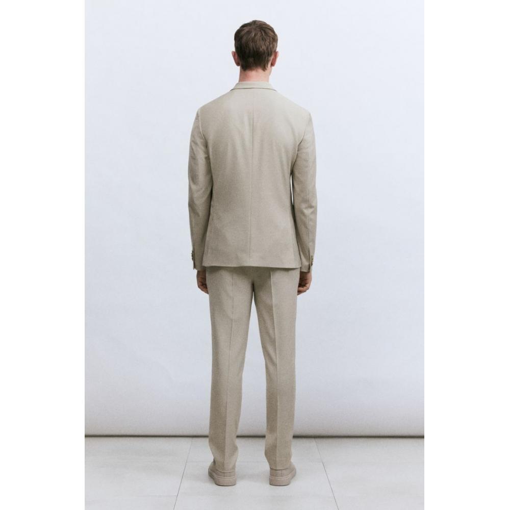 H M Suit Pants sliM Fit Beige
