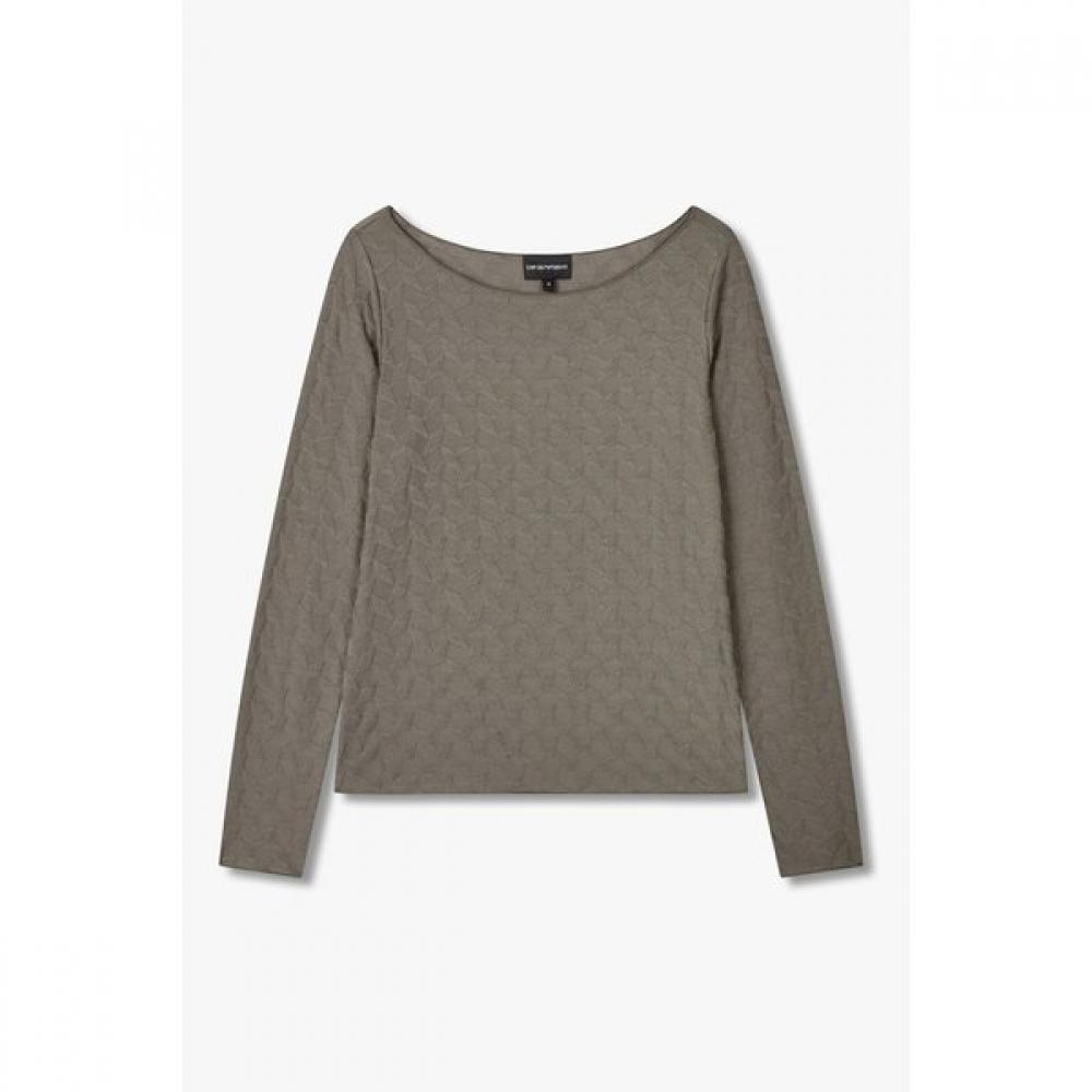 Emporio Armani 25 F W Women S Nylon T ShirT A525326507 S