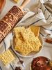 Exquisite Pattern Rolling Pin Wooden Embossing Baking Tools Reindeer Dough Engraved Square Grid Cookies Mold