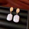 Elegant Freshwater Pearls Earrings for Women Craft In Sturdy Copper Materials Comfortable Designs for Any Occasion