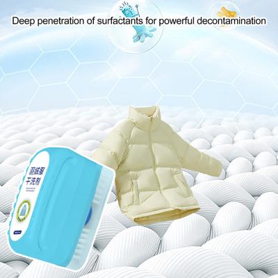 Yousheng 120ML Down Jacket Dry Cleaning Agent with Brush Wash Free Cleaning Brush Down Jacket Cleaner for Down Garments Dry Cleaning