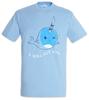 I Will Cut You T-Shirt Whale Narwhal Fun Fairies Unicorn Sailor Sailboat Sea