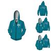 Luxuriöse Squid Game 001 456 Grüne Reißverschluss-Hoodie-Jacke Netflix-inspirierte Oberbekleidung