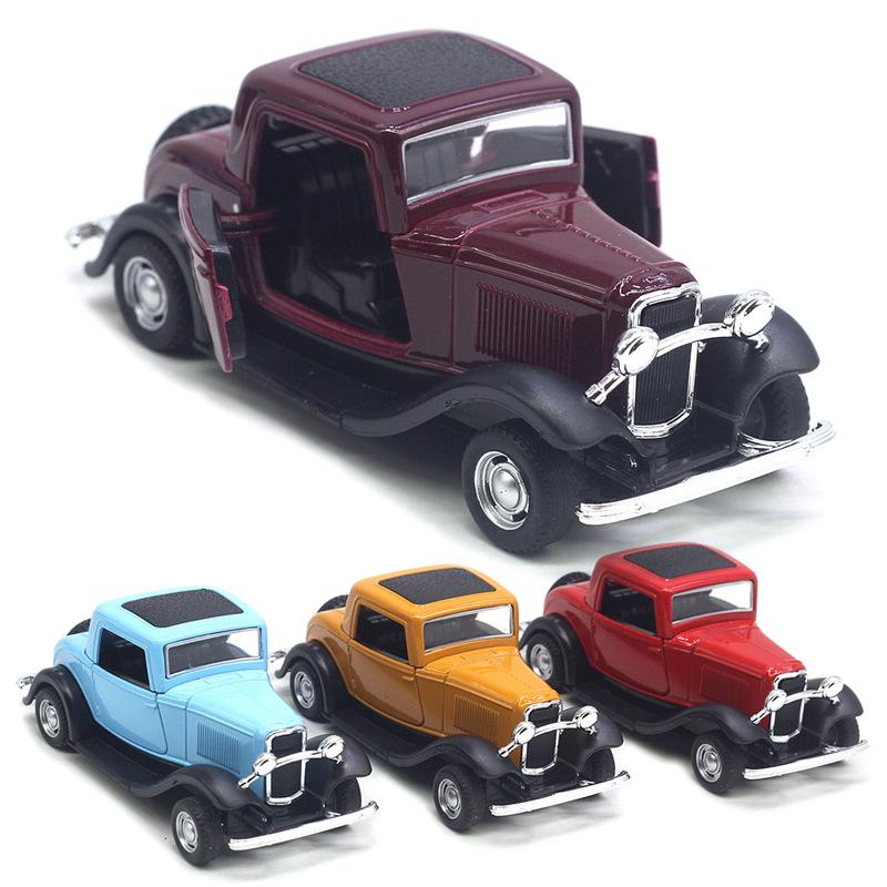 1:32 Simulation Retro Classic Car Classical Model Toy, Hot Sale Cross-border Amazon Hot Sale