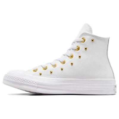 Chuck 70 Lace-Up Comfortable Versatile High-Top Canvas Shoes Women Sneakers White A06808C