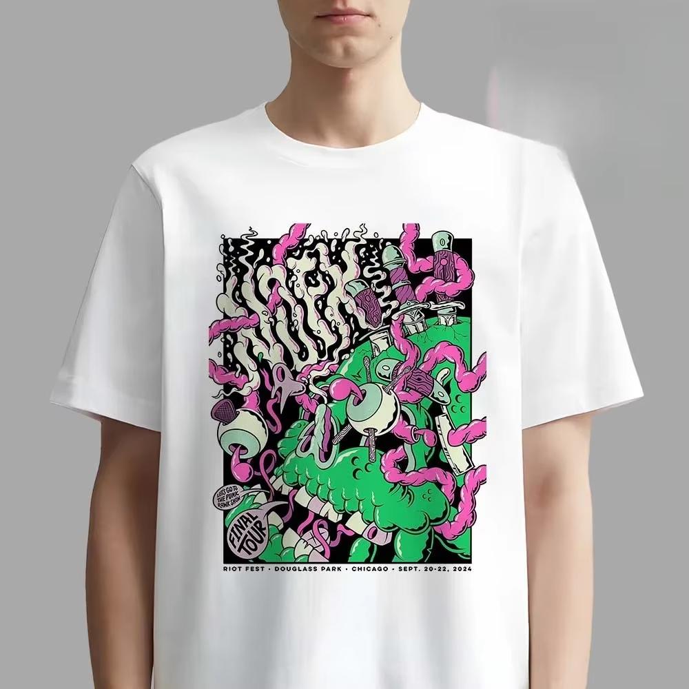 2026 Fan Essential Nofx Rock Band Casual Daily Summer Short Sleeve Unisex Tee