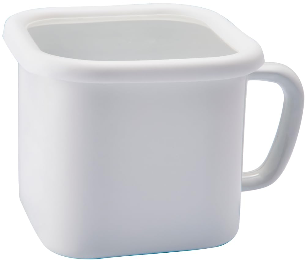 

Эмалированная кастрюля Toyo Horo pure WT D14, многоугольная, примерно. W17.8 H11.8 PU-2301-WT