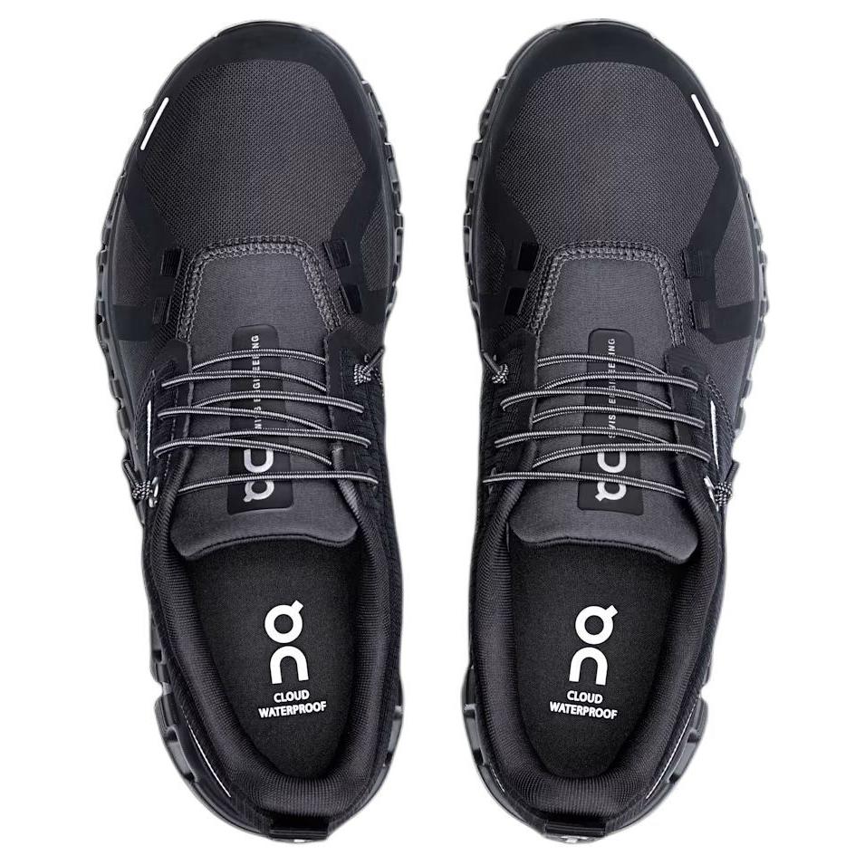 ON  Cloud 6 Waterproof Triple Black Women Sneakers 3WF10051043