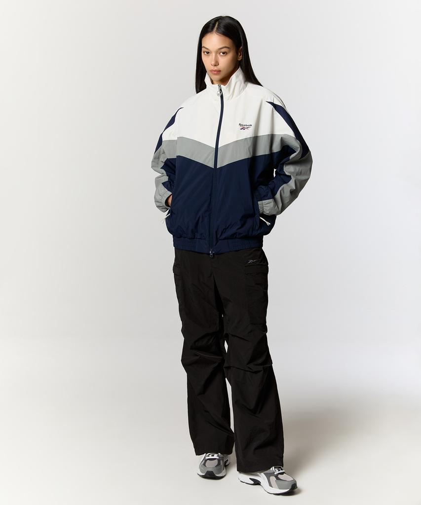 Reebok Peace Vector Windbreaker - White:Navy