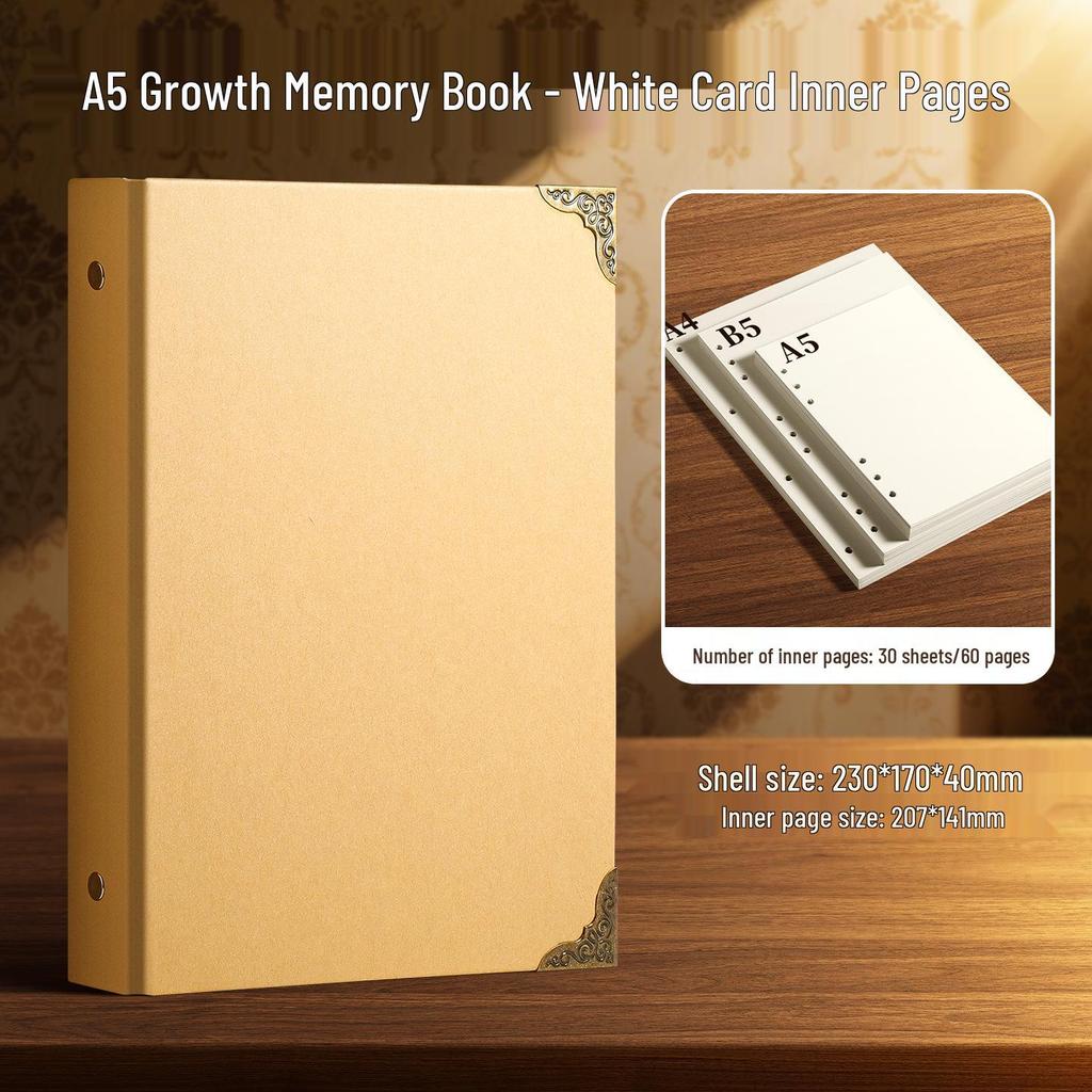 Sixth Grade Graduation Memory Album: DIY Handmade Loose-Leaf Book