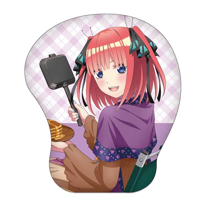 The Quintessential Quintuplets Movie Original Illustration Squishy Mochi Cushion Nakano Nino Camping Ver.