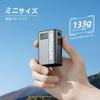 CYCLAMI Compact Bicycle 120 Digital Display Memory Compatible with Presta and Schrader Aluminum Alloy Automatic Electric Pump with 14 Waterproof Pump,