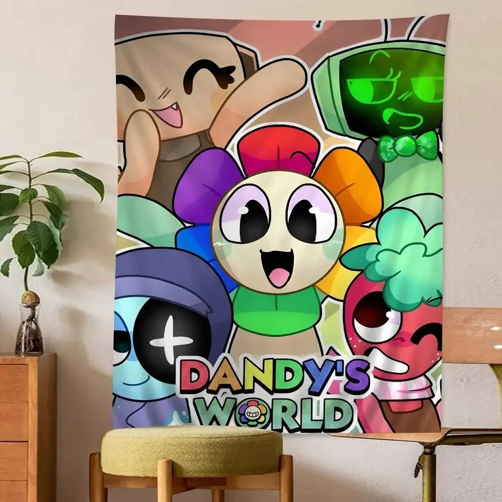 Žaidimo D-Dandys Pasaulis Pasidaryk pats Sieninė gobelenas Svetainei Namų Bendrabučio Dekoras Sienos Meno Dekoras
