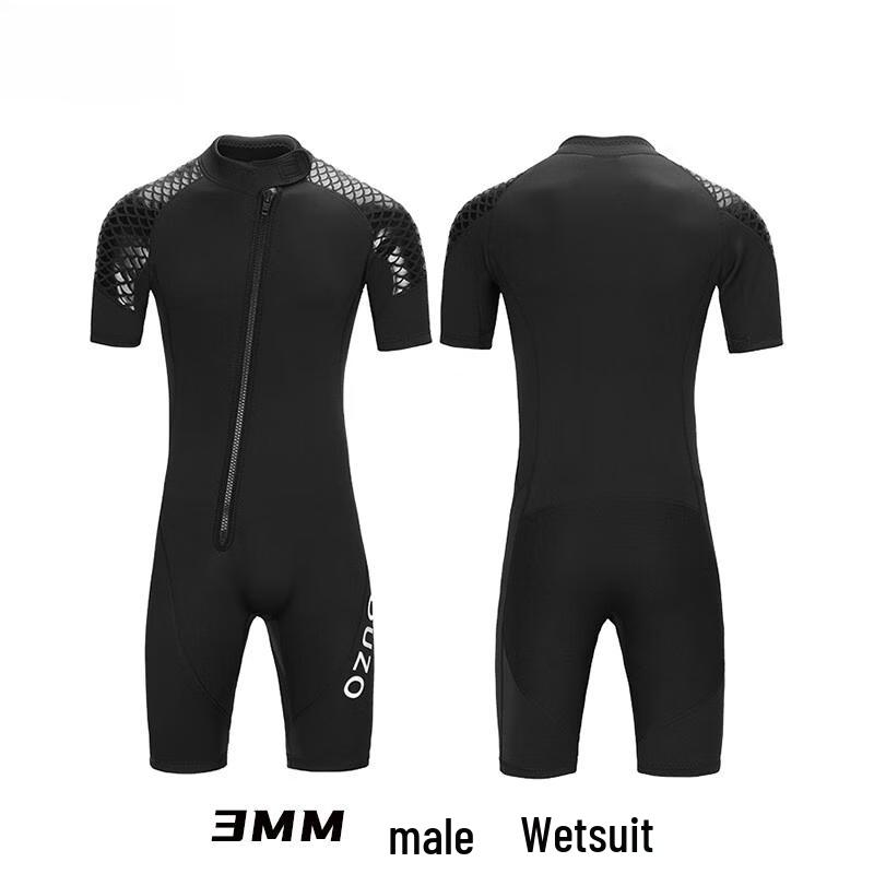 WEZHO Women's 3mm Short Sleeve Wetsuit