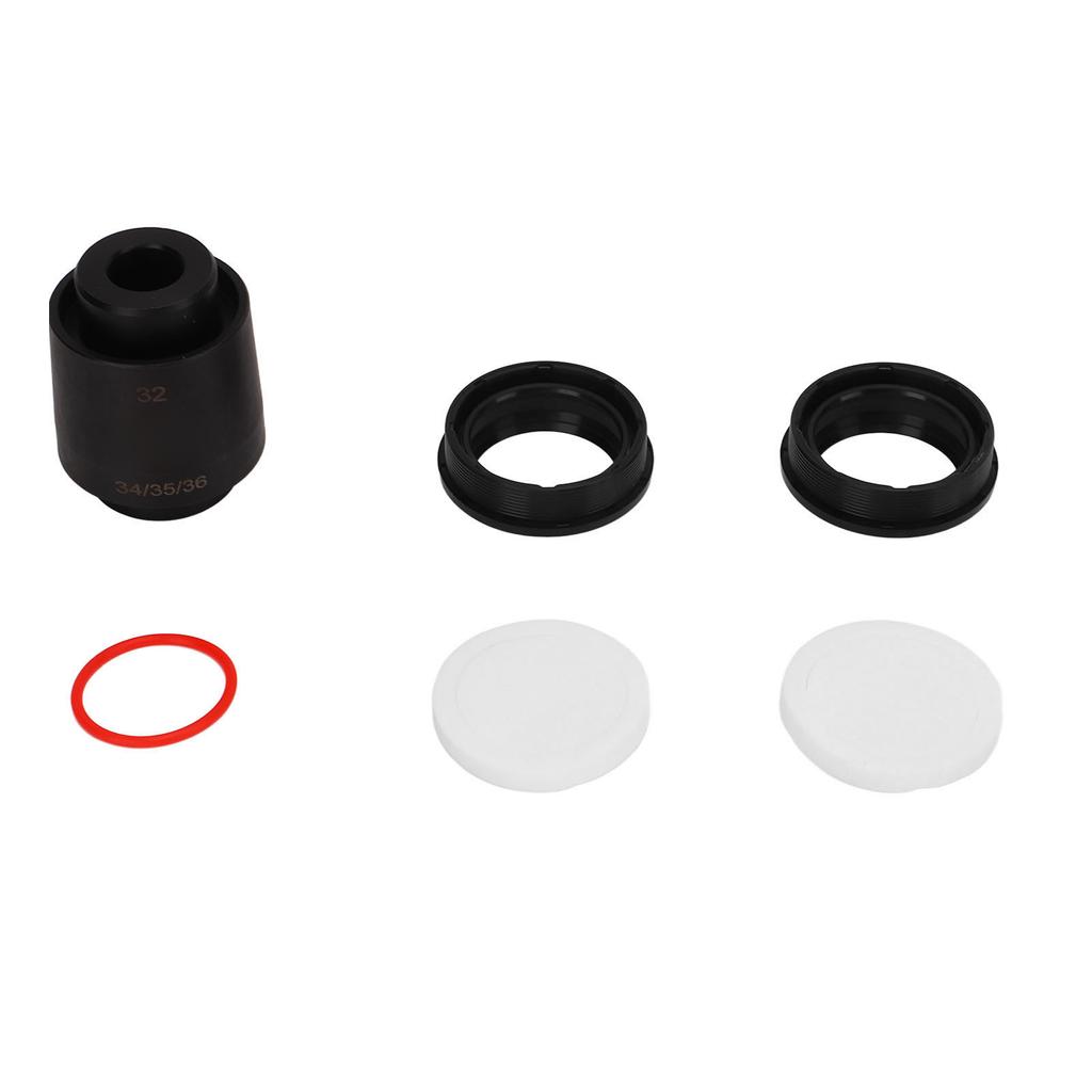RISK Mountain Bike Suspension Front Fork Dust Sealing Oil Sealing Ring Inner Tube Dust Seals Maintenance Parts 36mm