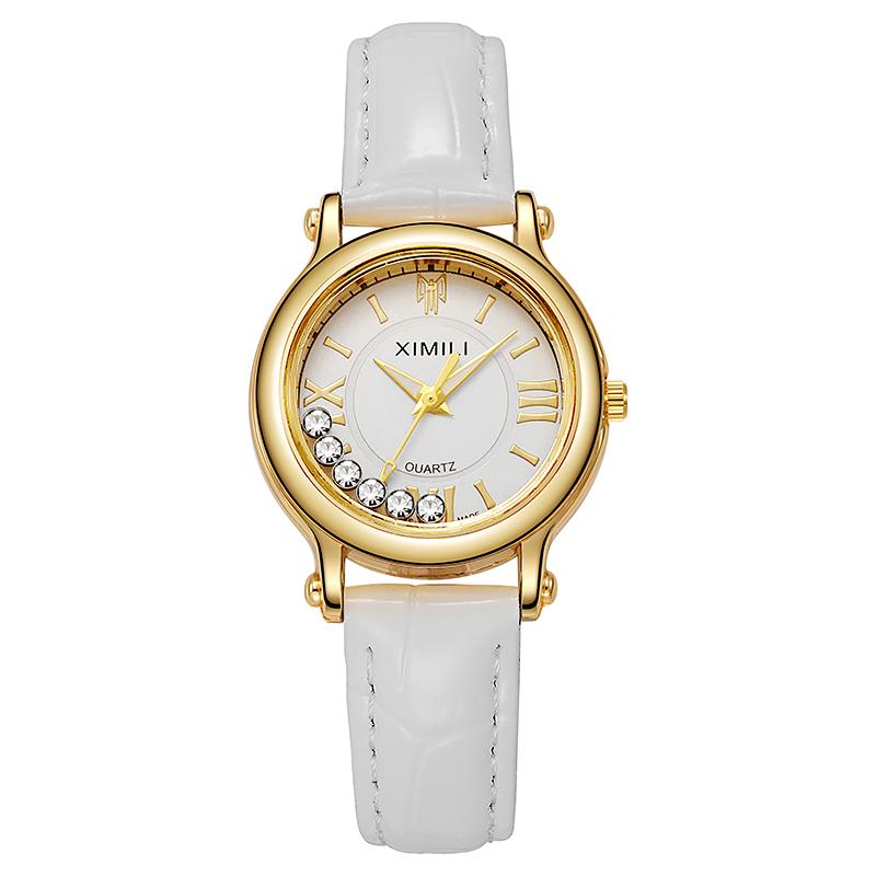 New Korean version simple ball ladies quartz watch Fashion leather women's student watch