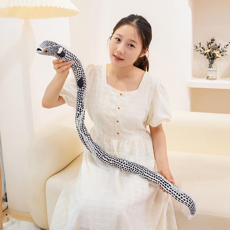 Creative Simulation Eel Doll Plush Toy Aquarium Garden Moray Eel Doll Children Accompany Soothing Doll