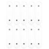 10PCS Magnetic Magnetic Nail Holder Clear Design Acrylic Strip Display  Manicure Practice