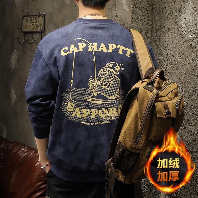 Модный брендовый флисовый свитер для мужчин — фото 10