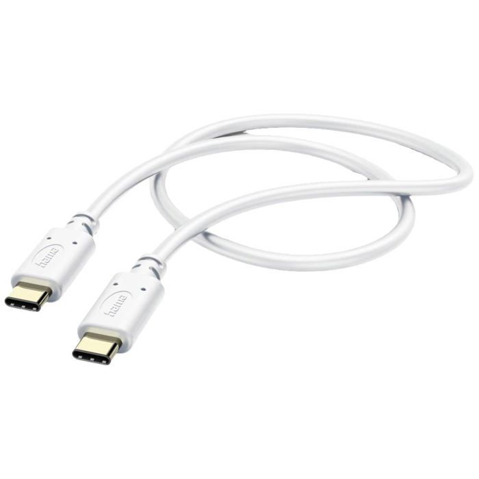 USB kabel - Hama - 00201592 - 1,5 m - USB 2.0 - USB-C Bílý