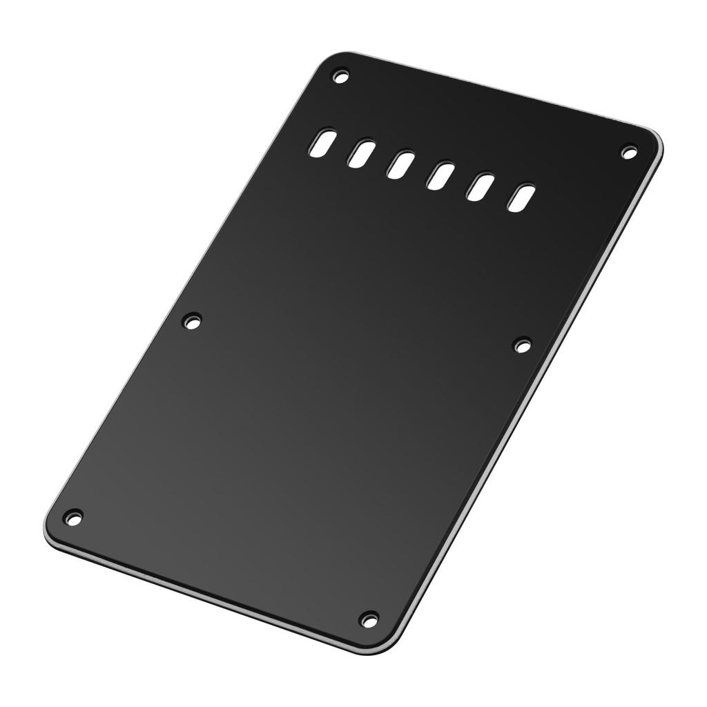 6 Holes 3 Ply Guitar Backplate Tremolo Back Cover Replacement for ST Electric Guitar