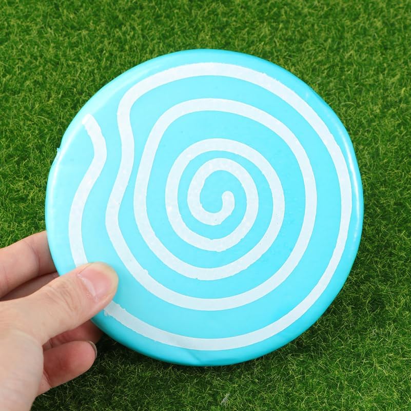 Amosfun 2pcs Fake Lollipop Giant Swirl Candy Props Tea Party Weddings Anniversary Party Decoration Photo Booth Props 11.81 X 5.11 Inches