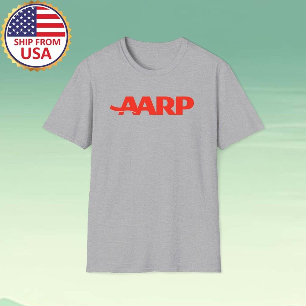 AARP Member Retirement Men#039;s Grey Size Unisex T-Shirt XXL