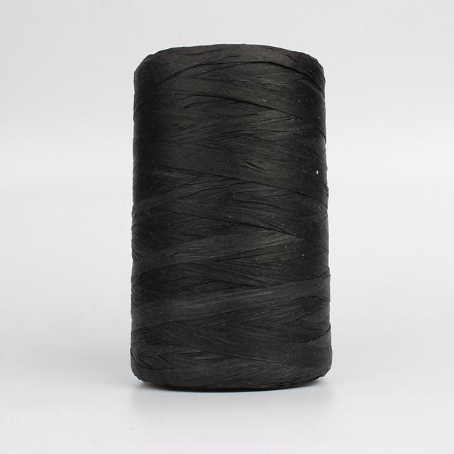 280-300 Meters Raffia Yarn For Hand Knitting Summer Raffia Straw Hats Bags Crochet Yarn Handmade Craft Knit Yarn Thread 24 Color