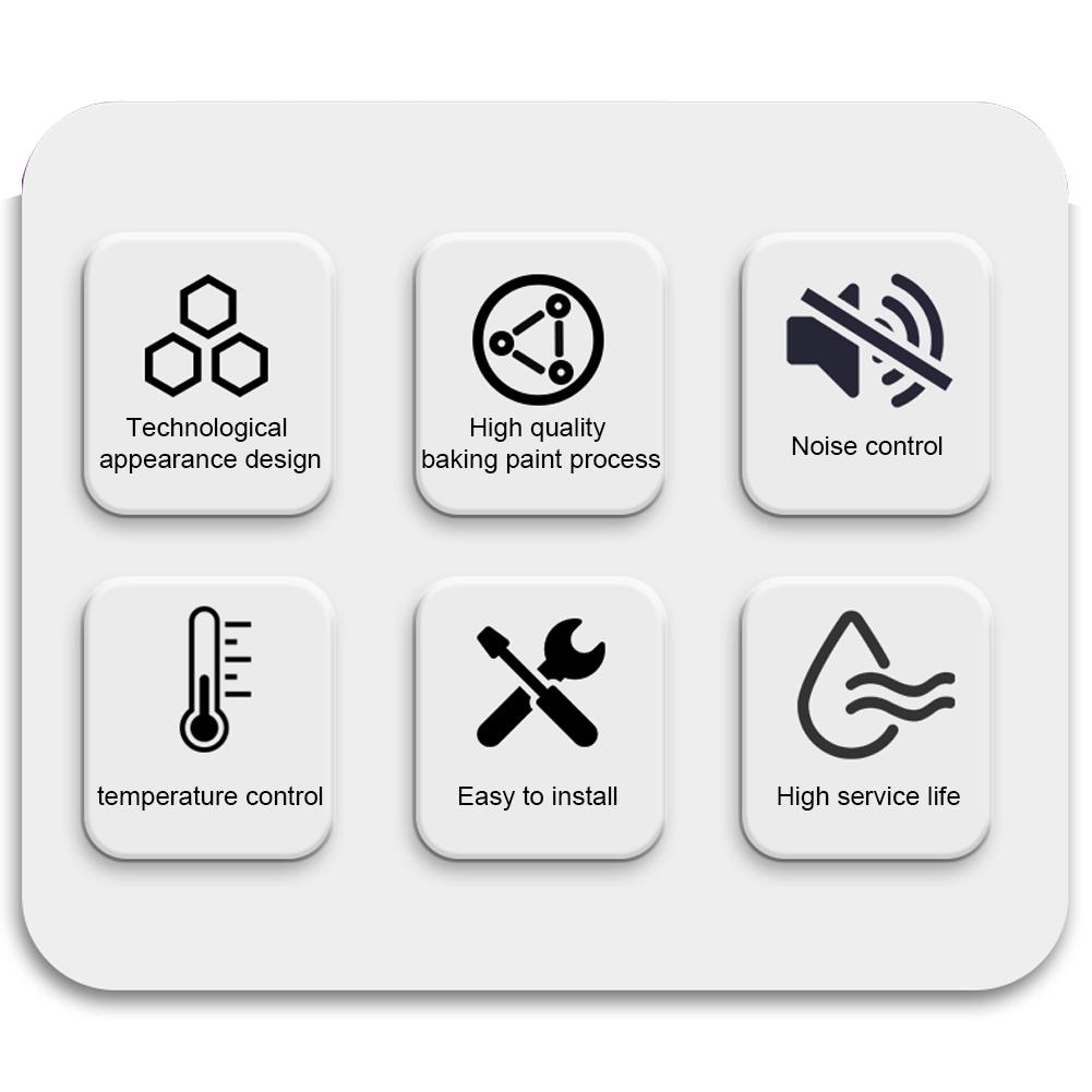 PC Memory Cooling Radiator 4Pin PWM/5V 3Pin ARGB 600 -3600RPM RAM Radiator Heatsink with Dual 5020  Cooling Fans for DDR4 DDR5