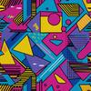 Outdoor Decorative Fabrics Oxford - Geometric Pattern I Dx3430