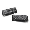 Quilted Black Sun Visor Cover for Toyota Prius 2009 December DAD Garson D.A.D (ZVW30) (May - 2015) - KI010-03-01 (Black)