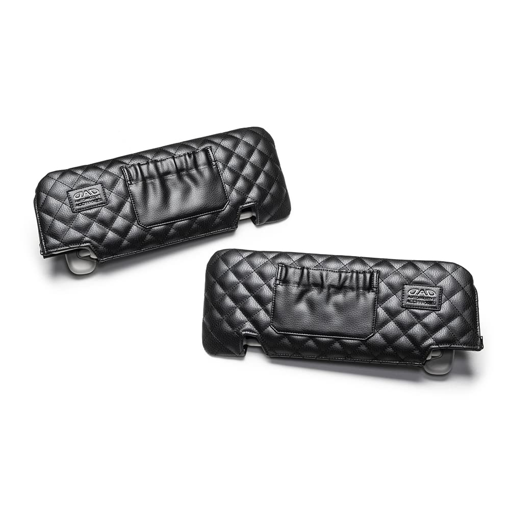 

Стеганый черный чехол на солнцезащитный козырек для Toyota Prius 2009 декабрь DAD Garson D.A.D (ZVW30) (Май - 2015) - KI010-03-01 (черный) чёрный