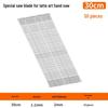 300mm Fine Tooth Steel Fret Saw Blade for DIY Woodworking & Small Curves