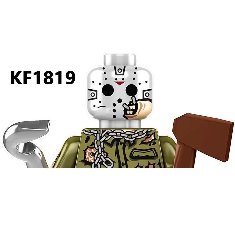 Daryl Dixon Rick Grimes Michonne Vampire Zombies The Walking Dead Building Blocks Mini Action Figure Toys