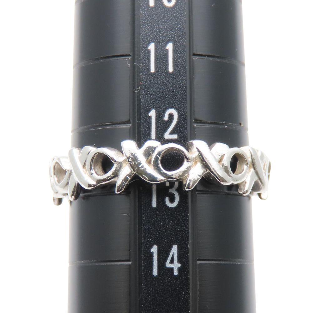 Gebraucht TIFFANY&Co. Ring Love & Kiss EU#52.5 Silber925 2.2g Silber Paloma Picasso