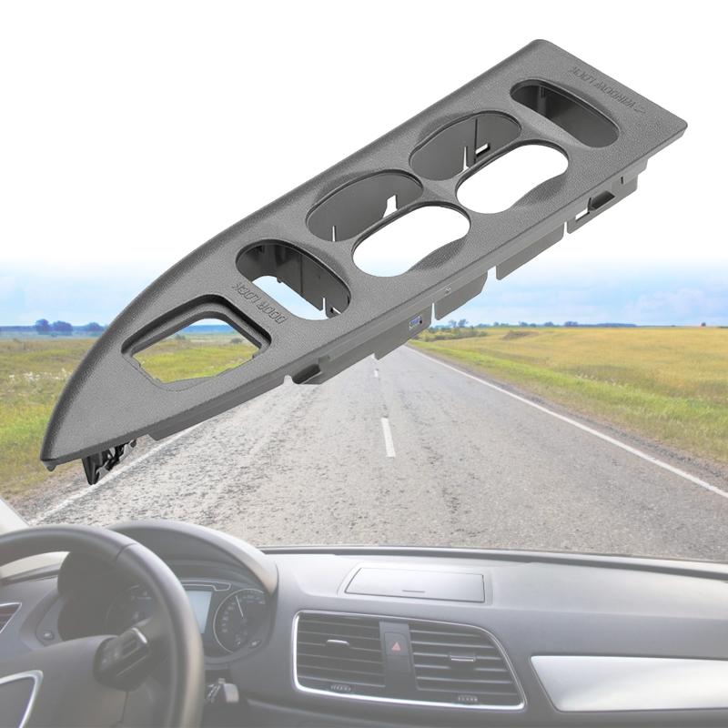 Power Window Switch Plastic Trim Panel Bezel Black Replaces YL3Z-14525-AAC