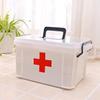 Large Multi-Layer Family First Aid Kit: Portable Emergency Medicine Storage Box