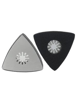 Sand Saw Blade 80mm Sand Pad Quick Release For Woodworking Triangular Stainless Steel Polishing Discs Polishing Disc For Wood