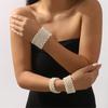 Fashion Forward Artificial Pearls Wristband Fashion Jewelry Wrist Accessories for Casual or Formal Outfits