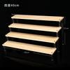 Acrylic Wooden Display Riser Stand for Funko POP Figures,Earring Ring Holder Cupcake Stand,Perfume Stand Organizer Display