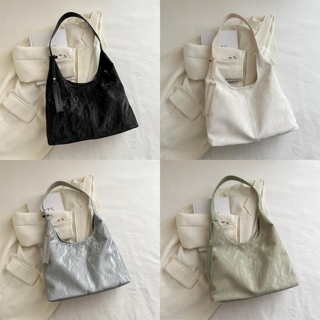 Chic And Spacious Womens Shoulder Bag 2024 New Casual Tote With Magnetic Closure
