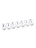 10Pcs 4*8mm Plastic Screw Hole Plugs, Easy Install, for Furniture Cabinet Hinge Repair, Fix Loose Holes