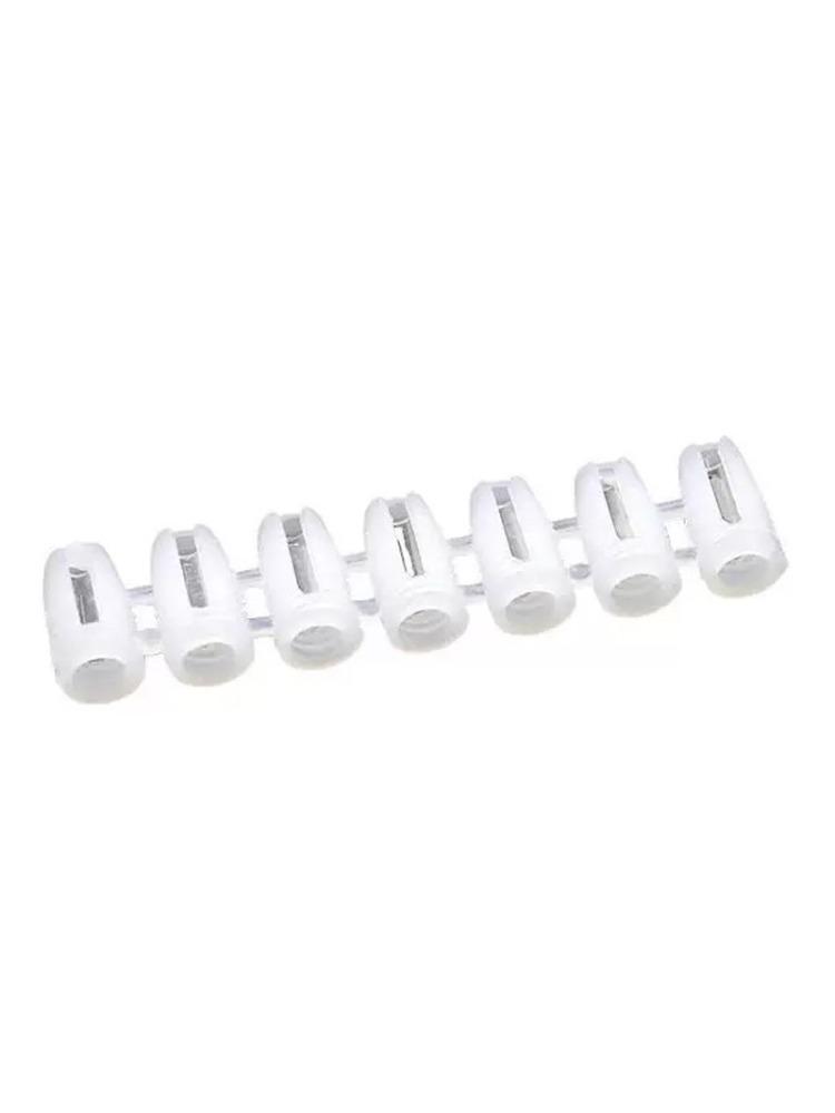 10Pcs 4*8mm Plastic Screw Hole Plugs, Easy Install, for Furniture Cabinet Hinge Repair, Fix Loose Holes