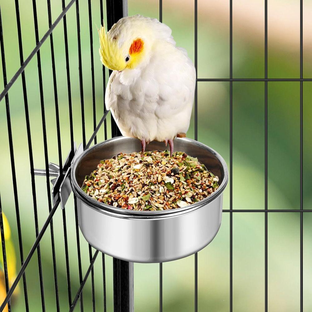 Hängende Futternapf Anti-Nagen Futterspender Neu Käfig Futterspender Papagei Vogel