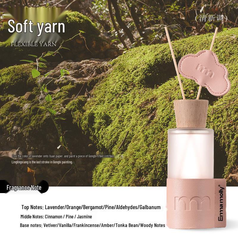 Emma Molly Flameless Aroma Diffuser: Long-Lasting indoor Essential Oil Ornament with Light Fragrance for Home