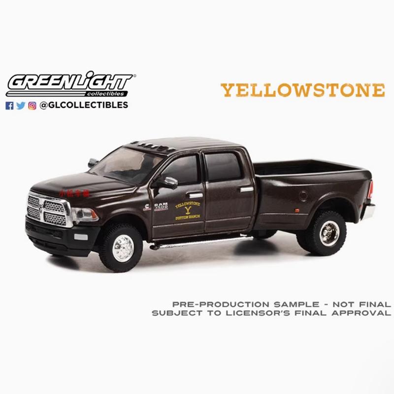 GreenLight 1:64 Scale 2017 Ram 3500/2020 Ram 2500 Pickup Alloy Simulation Car Model Classics Adult Souvenir Gift Static Display