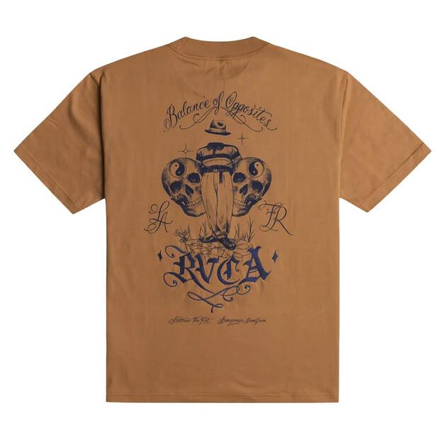 Rvca Kurzarm-T-Shirt Invisible Man