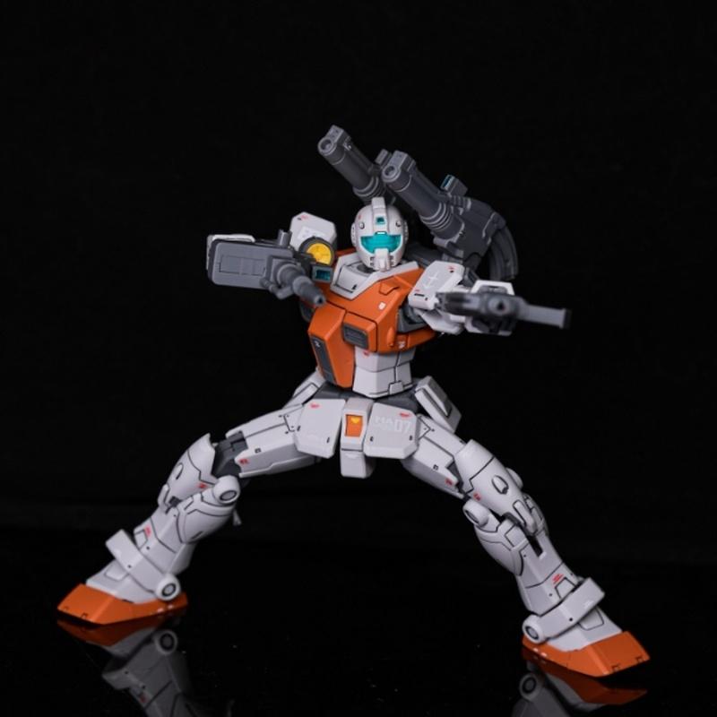 New Double Cannon Gk 65297 Morocco Gm Hg 1/144 Action Figures Model Kit Plastic Model Toys Collectible Model Boy'S Gift